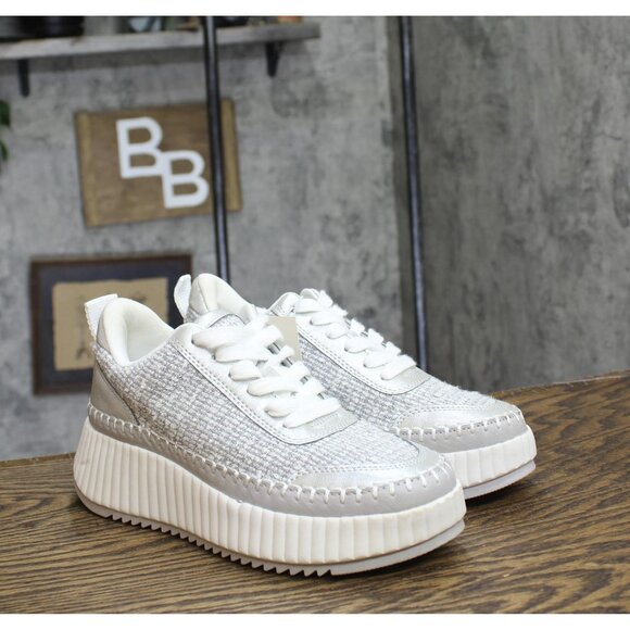 Universal Thread Persephone Sneakers with Memory Foam Insole Silver Gray 6M - Picture 1 of 10